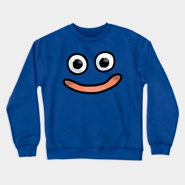 Dragon Quest Slime Design Crewneck Sweatshirt by GysahlGreens